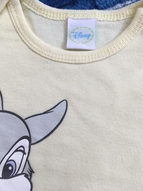 Bavlnené body so zajačikom 0-3 mesiacov, disney,62