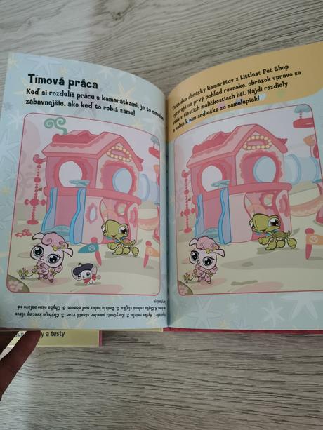 Kniha littlest petshop,