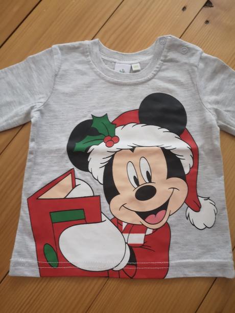 Vianočné tričko s mickeym, 80
