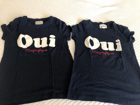 134 lindex tričko pre dvojičky, 134