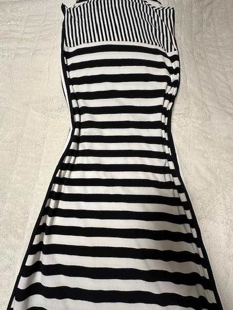 Športové pásikavé dlhé šaty zn. liu jo originál, liu jo,l