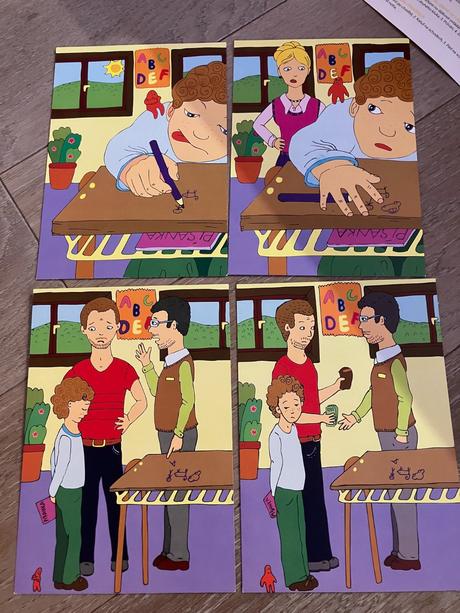 Didaktické kartičky (vzájomný rešpekt), 