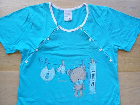 Materská nočná košeľa, clematis,m