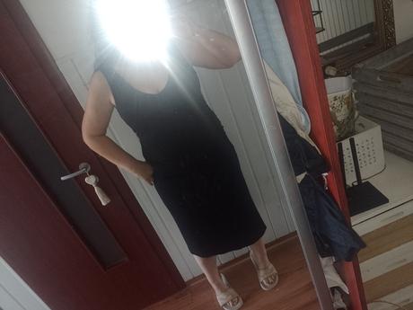 Malé čierne elegantné saty, esprit,xl