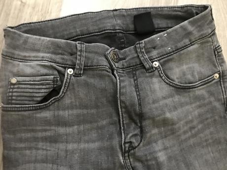 Rifle motorkarske šedé 152, h&m,152