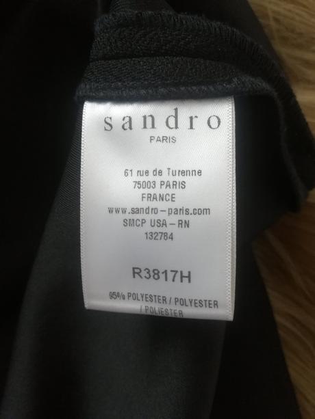 Značkové spoločenské šaty sandro, s