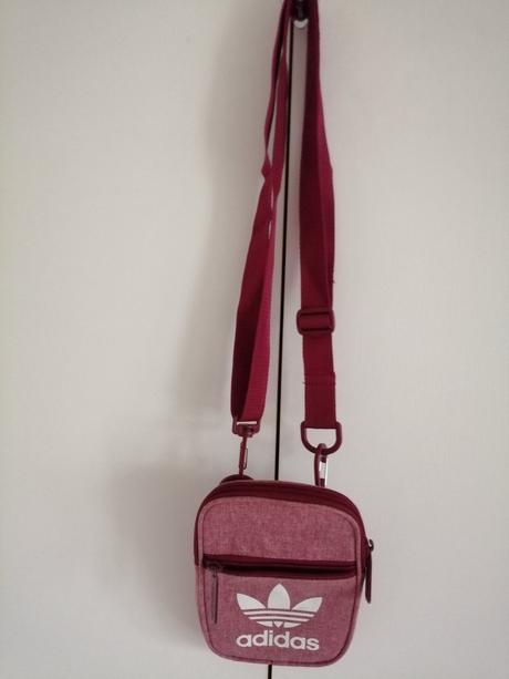 Kabelka znackova adidas bordova, adidas