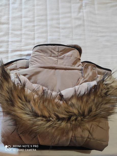 Zara zimná paperová bunda m/l, zara,m