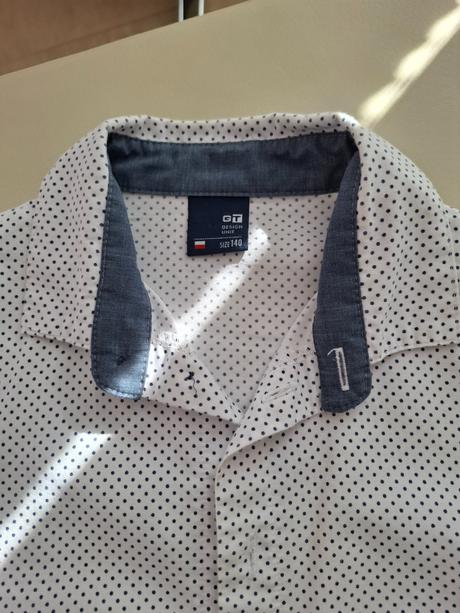 Košele 4ks a elegantne elasticke nohavice, 140