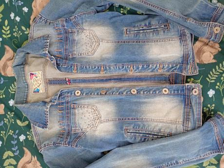 Predám riflovú bundu, m