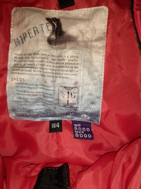 Snowboardove nohavice, 164