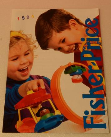 Retro katalóg - hračky fisher-price - 1994, 