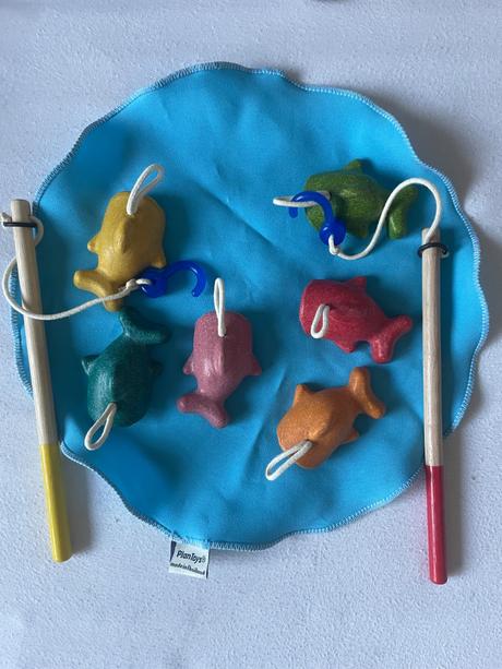 Plan toys magneticky rybolov,