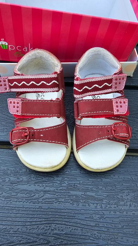 Kozene sandale, cupcake,19