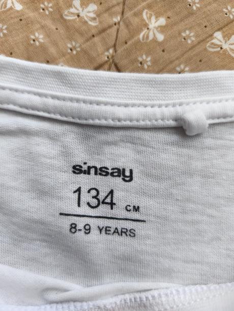 Dievčenské tričko, sinsay,134