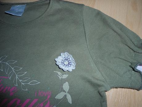 Zeleno - ruzove tricko, 128