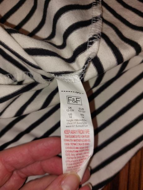 Šaty,  tunika 152/158, f&f,152