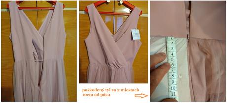 Raz oblečené dámske šaty č. 36, 36