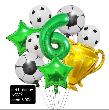 Párty doplnky - futbal, 