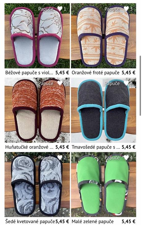 Papuče veľkosť 37-38, 37