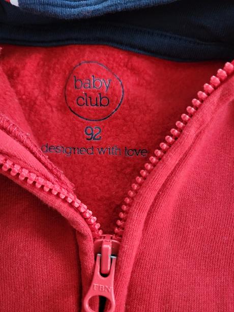 Tepláková bunda c&a, baby club,92