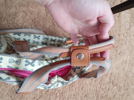 Prebalovacia taska yummy mummy, pink lining