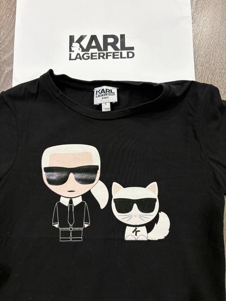 Karl lagerfeld tričko s dlhym rukavom na 6 rokov, 116