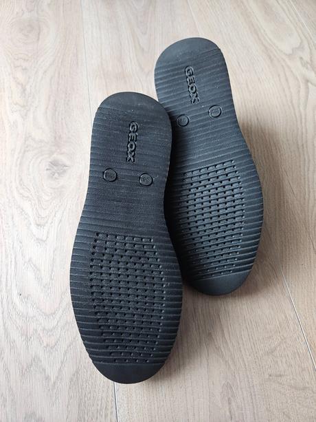 Kožené poltopánky oxford brogue geox respira, geox,38