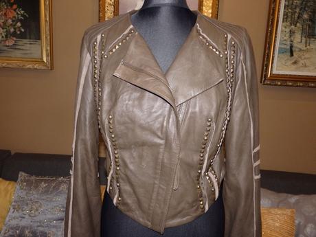 Luxusna damska kožena bunda, 40