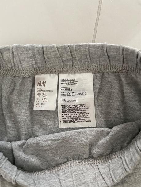 2ks kratasy, h&m,104