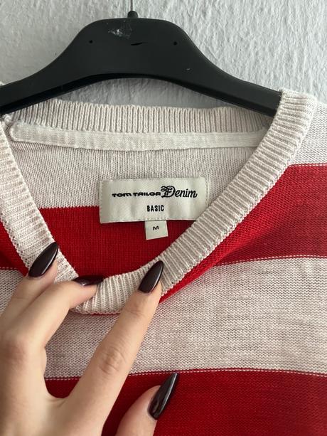 Pásikavý sveter, tom tailor,m