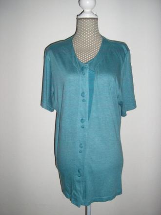 1472. tyrkysové tričko, l