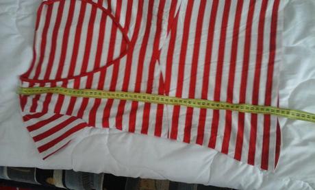 Pásikavé tričko, l