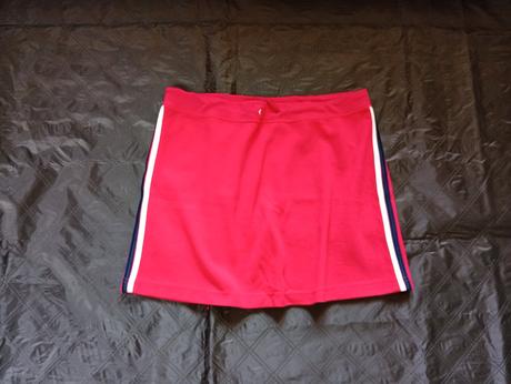 Červená sukňa xl/xxl, xl
