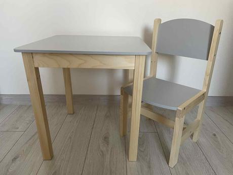 Detský stolík so stoličkou nový, 