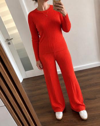 Oranžový volnočasový set, zara,l