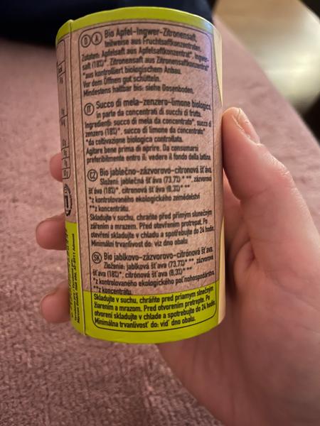 Tehotenské nevoľnosti - ginger shot