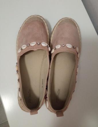 Damske espadrilky s muslickami, 38