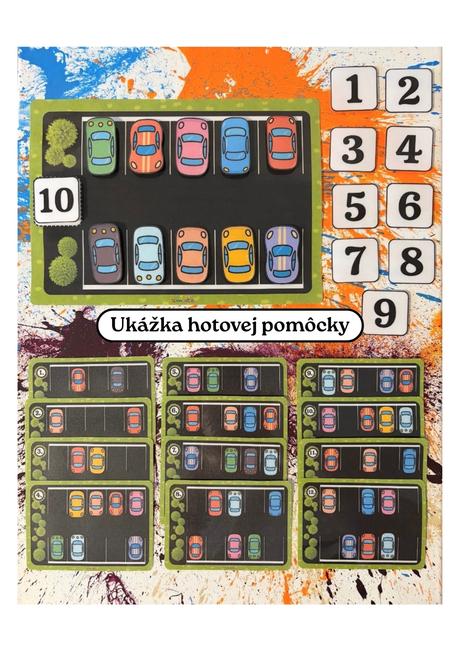 Parkovacia matematika - didaktická hra, 