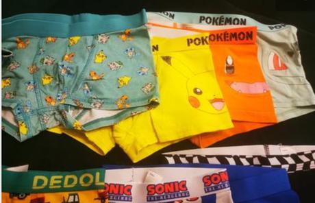 7ks boxeriek v.122/128 pokemon, sonic, h&m,122