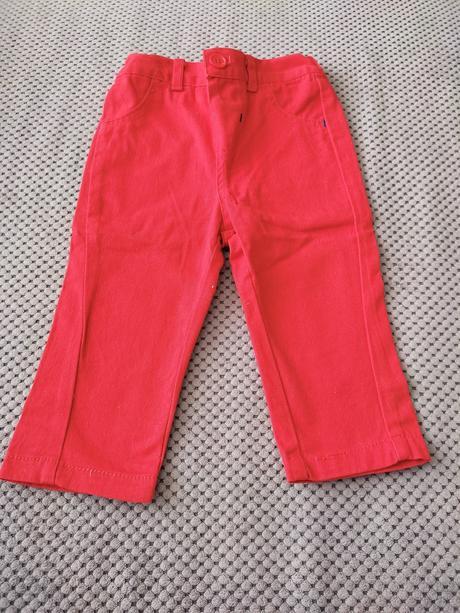 Nohavice 9-12m, f&f,80