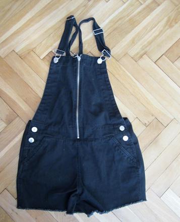 Džínsové šortky na traky, terranova,xs