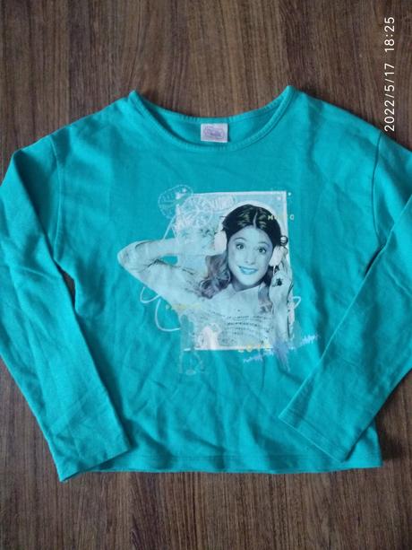 Tricko violetta, disney,128