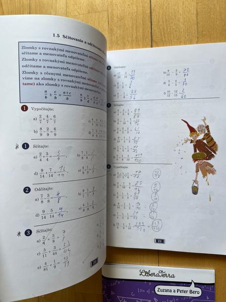 Matematika 7. rocnik - ucebnica + precvičovanie,