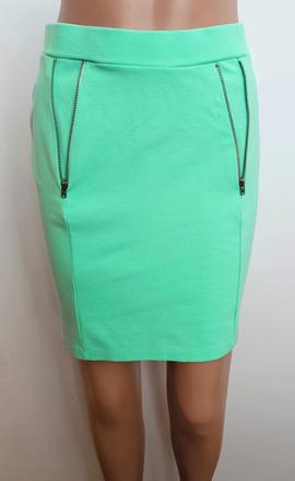 Sukňa so zipsami, bonprix,38