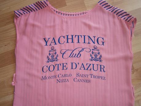 Lososové tričko, m