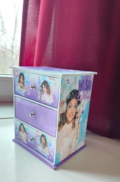 Detská šperkovnica disney, violetta, disney