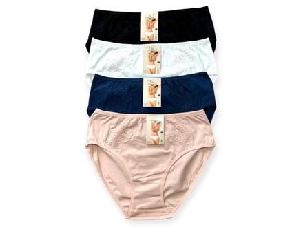 Dámske nohavičky bavlnené vyšší strih, l - xxl