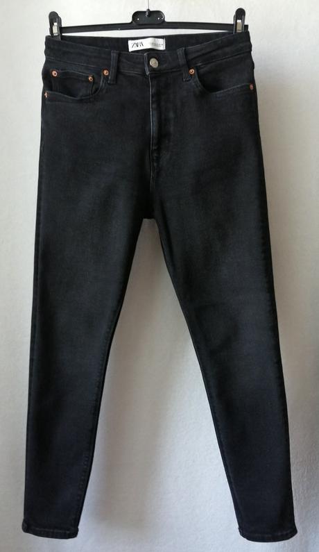 Zara pohodlné elastické rifle, zara,38