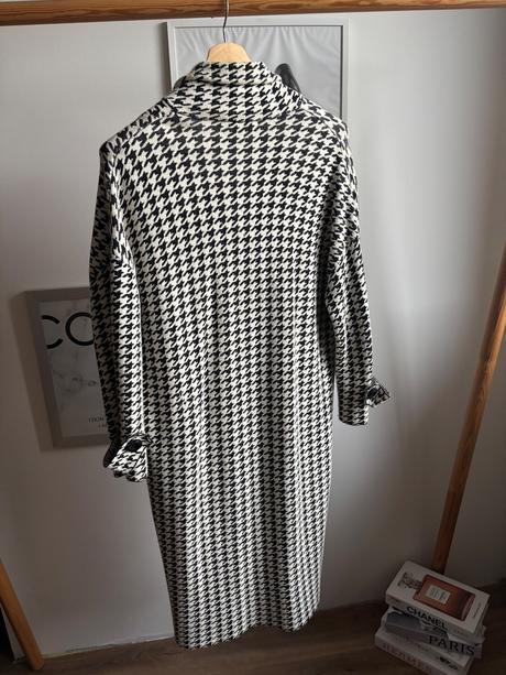 Zara kabátik vzor kohútia stopa, zara,s